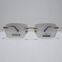Jossen 2342 Men Eyeglasses – Rimless Titanium Frame
